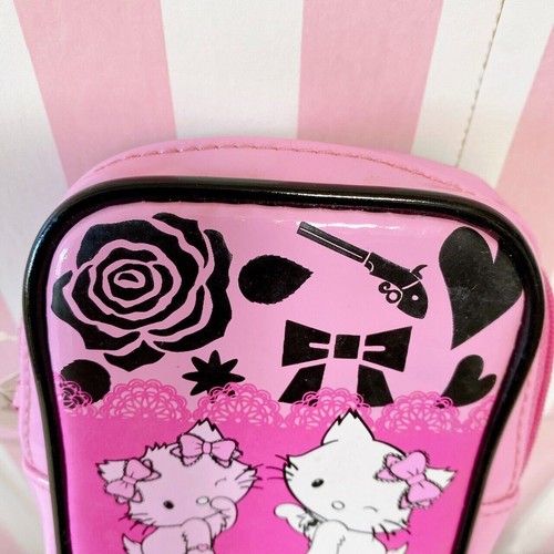 Sanrio Charmmy Charmy Kitty Bag Pouch Case Enamel Pink Wink Character Kawaii JP - Picture 13 of 24