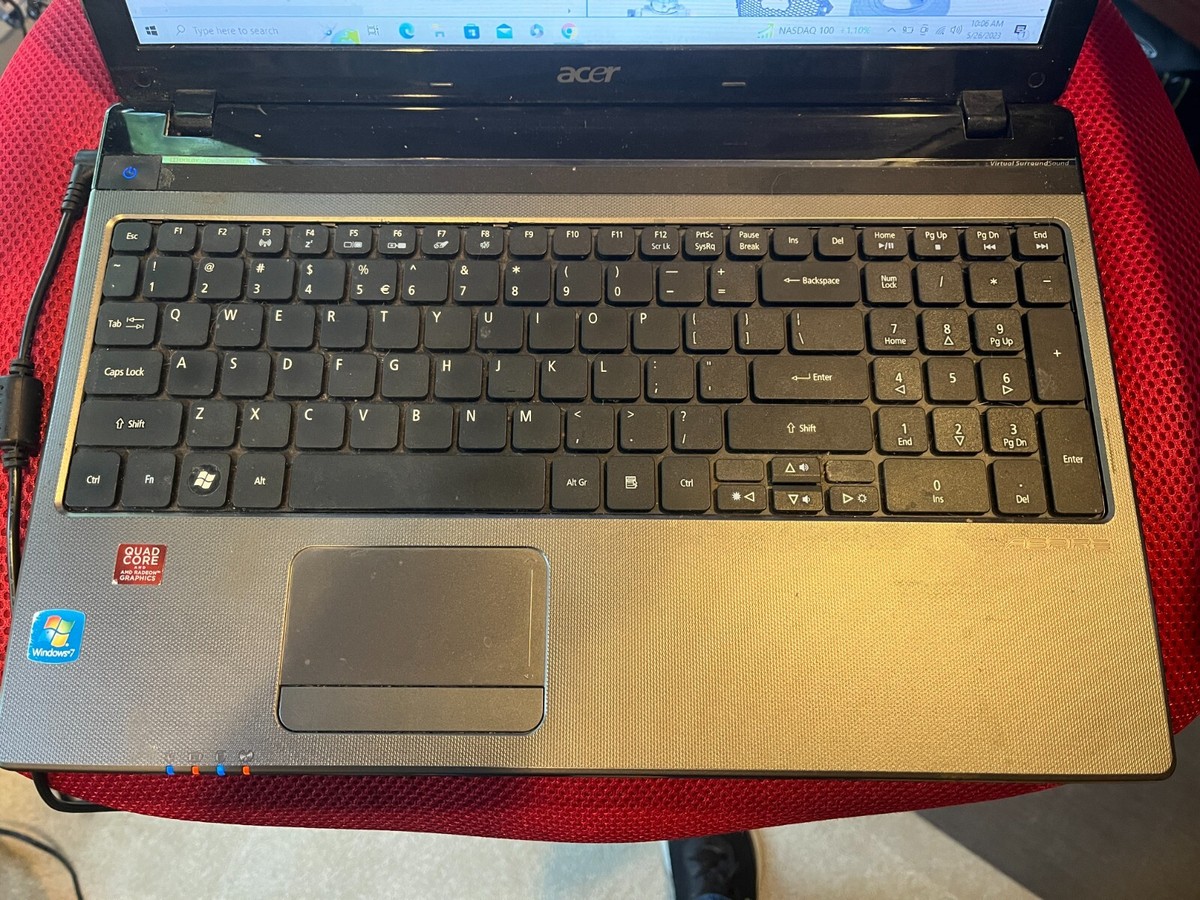 Acer Aspire 5560 Laptop AMD A6 Quad Core Model MS2319