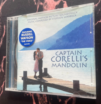 CAPTAIN CORELLI'S MANDOLIN CD - ORIGINAL MOTION PICTURE SOUNDTRACK