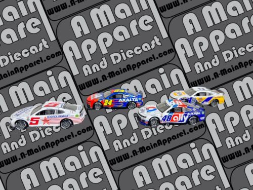 Juego de 4 autos Hendrick Throwback - Imagen 3 de 5