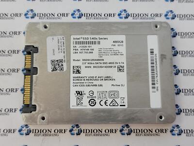 Intel SSD 540 Series 480gb SATA III Solid State Drive