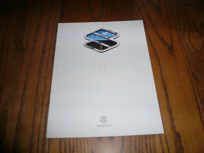 1992 Suzuki Full Line Sales Brochure - Vintage 