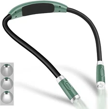 4 LED Neck Reading Light, Book Lights for Reading in Bed, 3