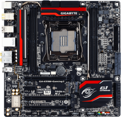 For GIGABYTE GA-X99M-Gaming5 System Board LGA2011-v3 DDR4 64G