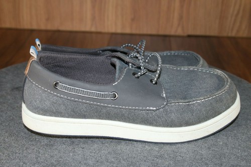 Sonoma Bootsschuhe Jungen Kleinkind 2 m grau grau Oberteile weiße Sohlen Memory Foam - Bild 7 von 11