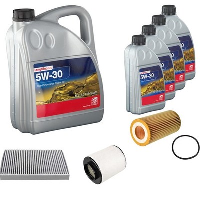 FEBI Inspektionspaket 9L Longlife Plus 5W-30 für Audi A8 4N2 4N8 50 TDI