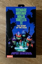 NECA Teenage Mutant Ninja Turtles II Super Shredder Deluxe Figure NEW movie