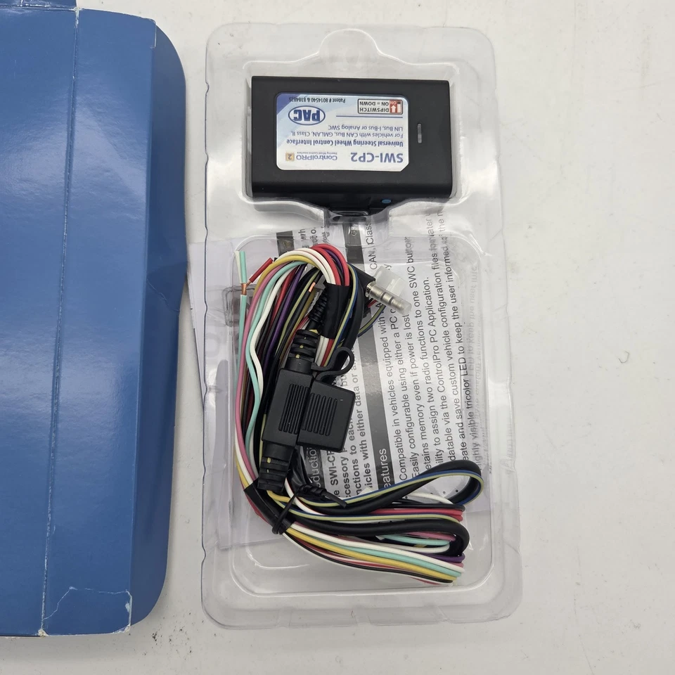 PAC SWI-CP2 UNVERSAL STEERING WHEEL INTERFACE MODULE CAR STEREO RADIO RETAIN RC - Image 3 of 3