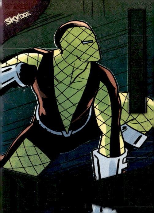 2021 SkyBox Metal Universe Marvel Spider-Man #78 Shocker
