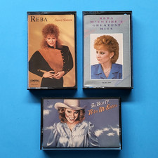 Reba McEntire: Cassette Tape Lot of 3 Country Gospel Greatest Hits Sweet Sixteen