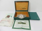 Vintage Rolex men's SS Datejust ref 1603 "1.2 mil" circa 1966, fullset b/p