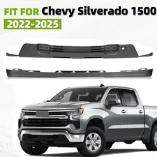 For 2022-2025 Chevy Silverado 1500 Front Bumper Cover Lower & Deflector Molding