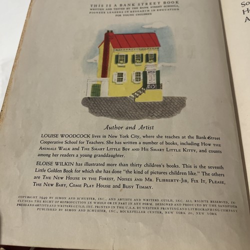 GUESS WHO LIVES HERE ~ vintage childrens Little Golden Book #60 ~ Eloise Wilkin - Picture 4 of 8