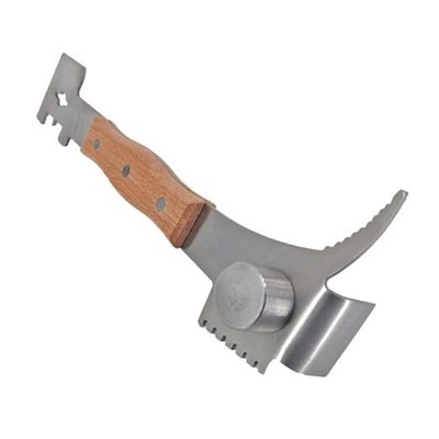  Multipurpose Steel Hive Tools with Wooden Handle and 7 Functions Beekeeping 