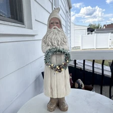 Vintage Santa Clause Belsnickel Bethany Lowe Large 22” Retired Statue