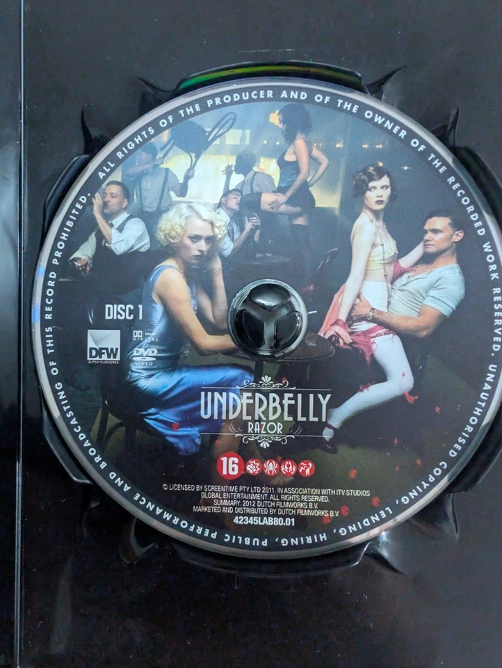 Underbelly Razor - DVD 4 Discs Set, Dutch Subtitles, Netherlands  - Image 3 of 3