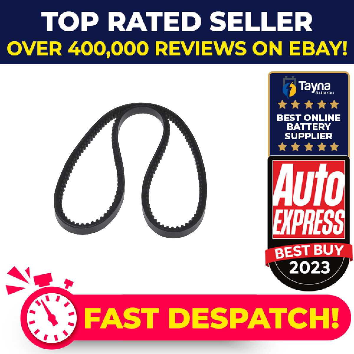 Drive Belt fits MITSUBISHI L200 KA4T, KB4T 2.5D 05 to 15 4D56(16V) V Belt New