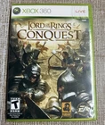 The Lord of the Rings: Conquest Microsoft Xbox 360 2009: Complete with Manual