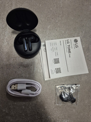 LG TONE Free FN7 Kabellose In-Ear-Kopfhörer - Schwarz