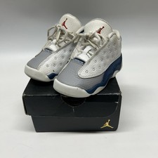 Air Jordan 13 Retro TD French Blue Shoes Toddler Size 7C Sneakers DJ3004-164