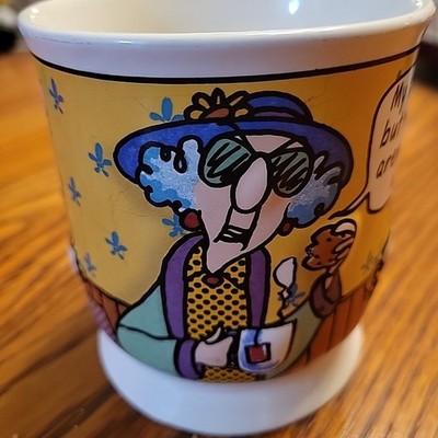 Hallmark Maxine 3-D Coffee Tea Mug Cup - Raised Finish Collectible Humor
