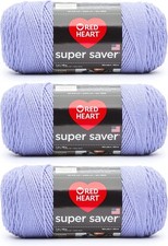 Red Heart Super Saver Light Jasmine Yarn - 3 Pack Of Office Product