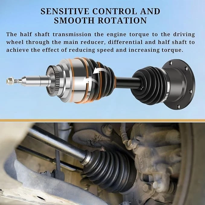 Conjunto de eixo de transmissão CV dianteiro driver lateral para Kia Spectra 2004 2005 2006 20 - Imagem 2 de 4