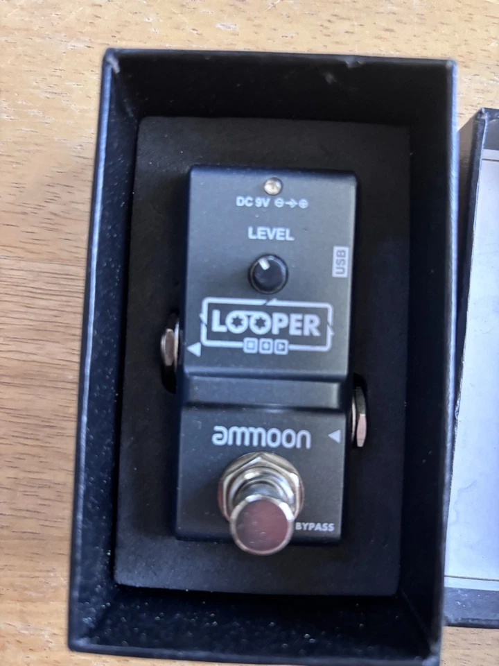 适用于优秀现场吉他性能 Ammon AP-09 吉他踏板 Looper — 第 3/3 张图片