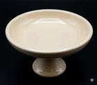 Vintage Fiestaware - Sweets compote comport in ivory - pedestal dish (1936-46)