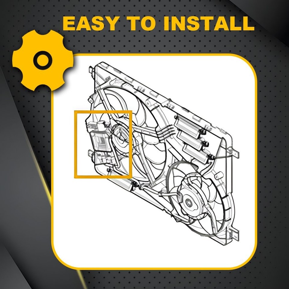 FOR RANGE ROVER EVOQUE FREELANDER RADIATOR COOLING FAN CONTROL MODULE ...