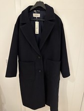 Esprit Double Breasted Wool Blend Coat
