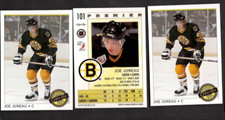 1993 Joe Juneau O-Pee-Chee Premier Hockey Rookie RC Bruins Lot