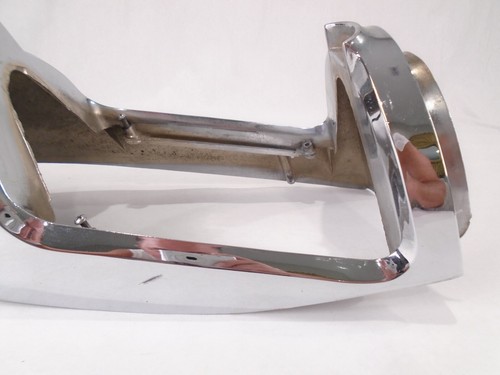 1958 Buick Tail Light Housing RH Side OEM (2 dents, pitting, scratches) - Picture 13 of 18
