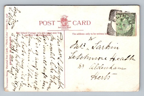 Postcard Hampton court palace 1906 - Picture 2 of 2
