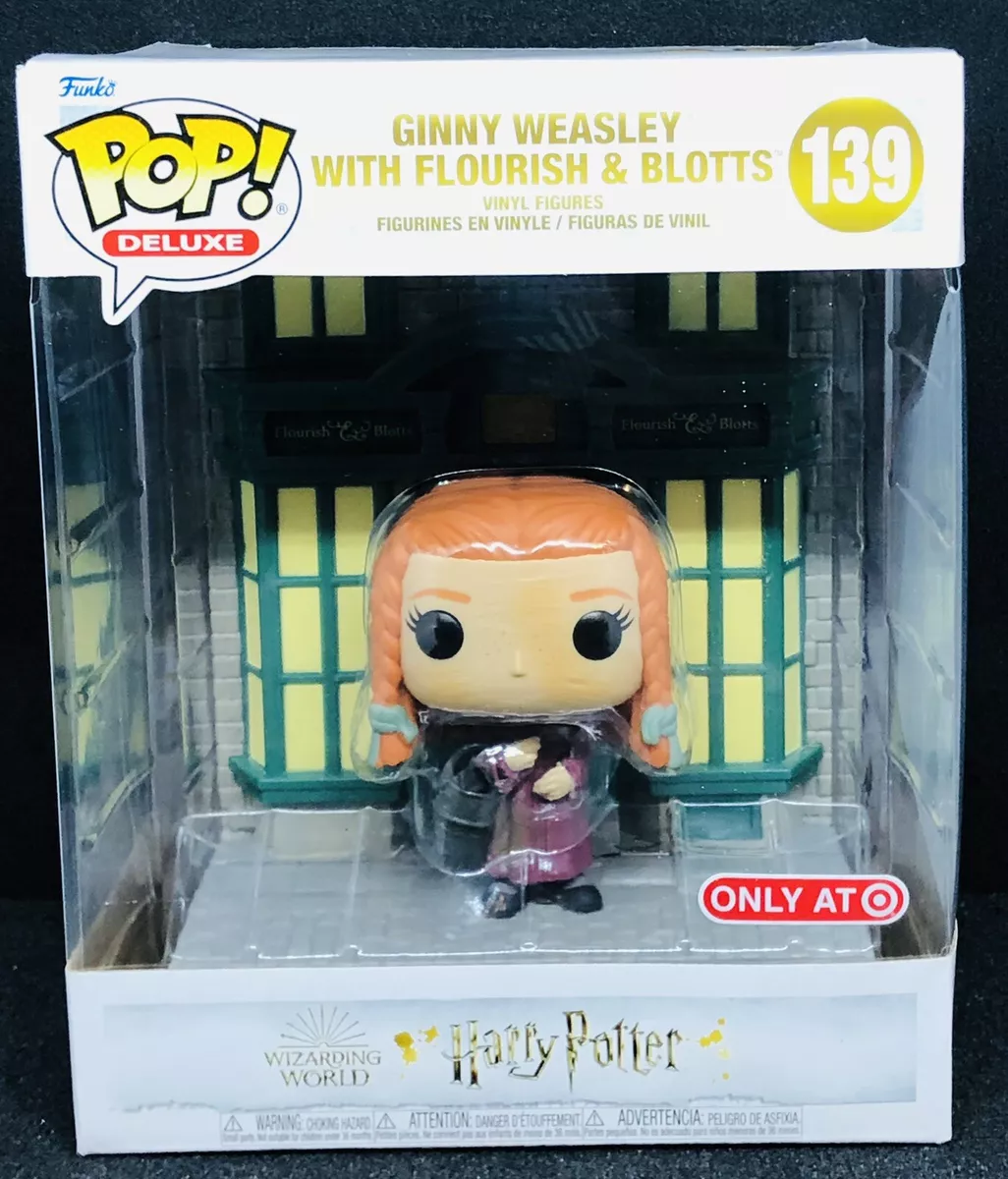 Funko Pop! Deluxe - Ginny Weasley with Flourish & Blotts #139 Target  Exclusive