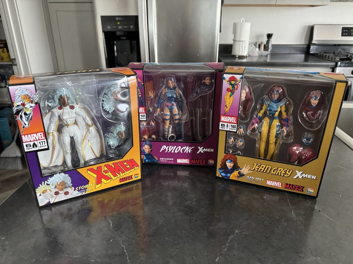 MAFEX X-Men Psylocke フィギュア 6インチ 1/12 Genuine 6-inch Original Marvel Mafex No.141 Mafex