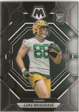 2023 Panini Mosaic Luke Musgraves RC Rookie Card Green Bay Packers