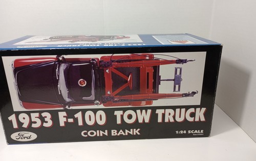 Gearbox Collectables Citgo 1953 F-100 Tow Truck Die Cast Coin Bank 1:24 scale - Picture 10 of 13