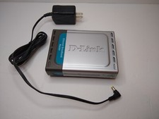 D-Link DI-604 Wired 10/100 MBPS Ethernet Broadband Router 4-Port with AC Adapter