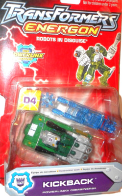 TRANSFORMERS Energon KICKBACK Bruticus Maximus combiner complete 2004 combaticon