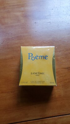 VINTAGE Poeme Lancome Paris Eau de Parfum Spray 1.7 fl oz NEW IN SEALED BOX RARE