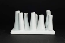 Bud Vase Multi Tube Rectangular Bud Vase