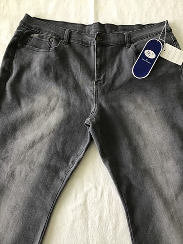 Boot Cut Jeans Distressed Grey 