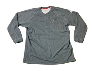 bulwark iq long sleeve henley