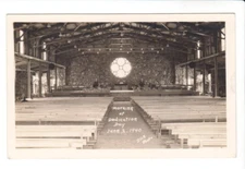 Postcard Dils Photo RPPC Morning of Church Dedication June 2 1940 Location ? G11