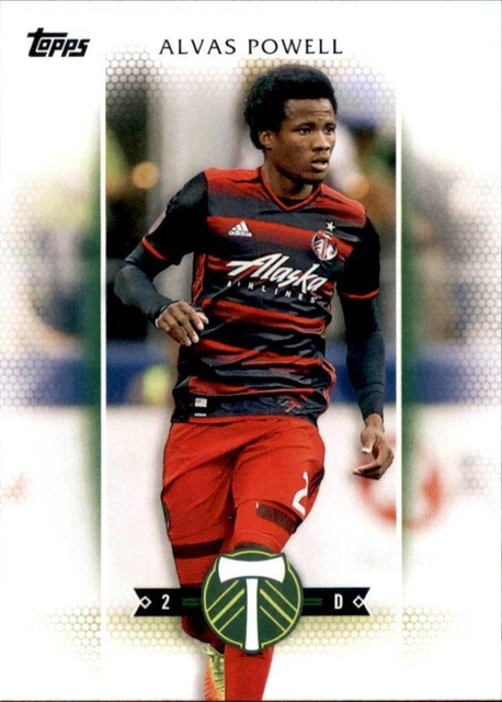 2017 Topps MLS Base Rookie #19 Alvas Powell Portland Timbers