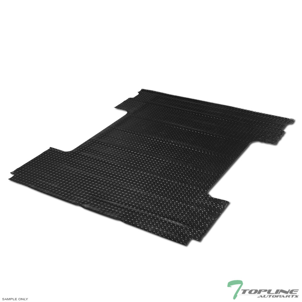 Topline For 1988-1992 Chevy/GMC C10 C/K 6.5 Ft Rubber Truck Bed Mat Liners - Blk
