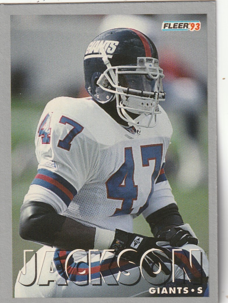 FREE SHIPPING-MINT-1993 Fleer #96 Greg Jackson GIANTS