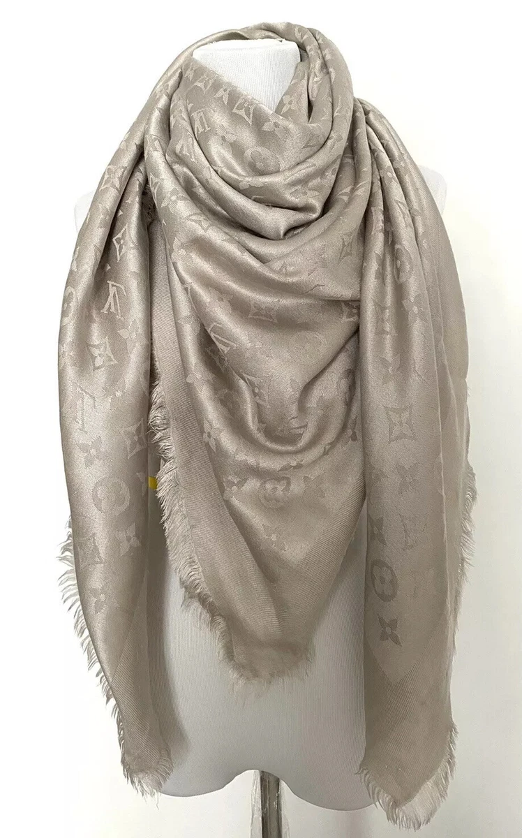 Louis Vuitton Silver Scarves & Wraps for Women