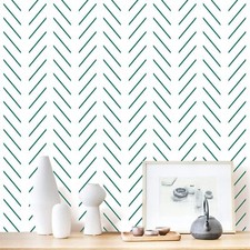 Waterproof Herringbone Peel and Stick Wallpaper for Cabinets Bedroom Bathroom